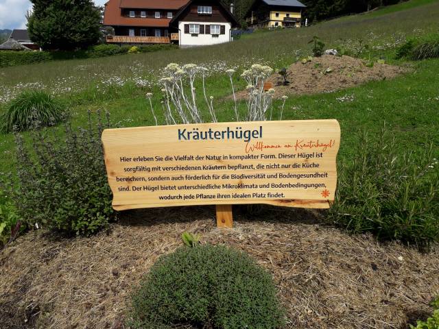 Herb mound - Strandhotel am Weissensee